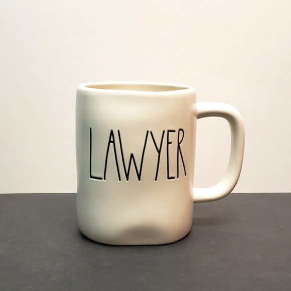 Rae Dunn LAWYER mug